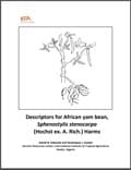 Thumbnail of Descriptors for African yam bean, Sphenostylis stenocarpa (Hochst ex. A. Rich.) Harms document