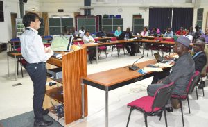 Picture of Lava Kumar, Head, Germplasm Health Unit, emphasized the importance of collaborative effort, partnership, and commitment in developing a prevention and disease management strategy
