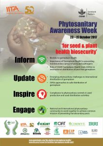 Phytosanitary Awareness Week poster