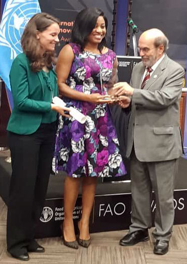 IITA Youth Agripreneurs program wins international award for youth empowerment innovations