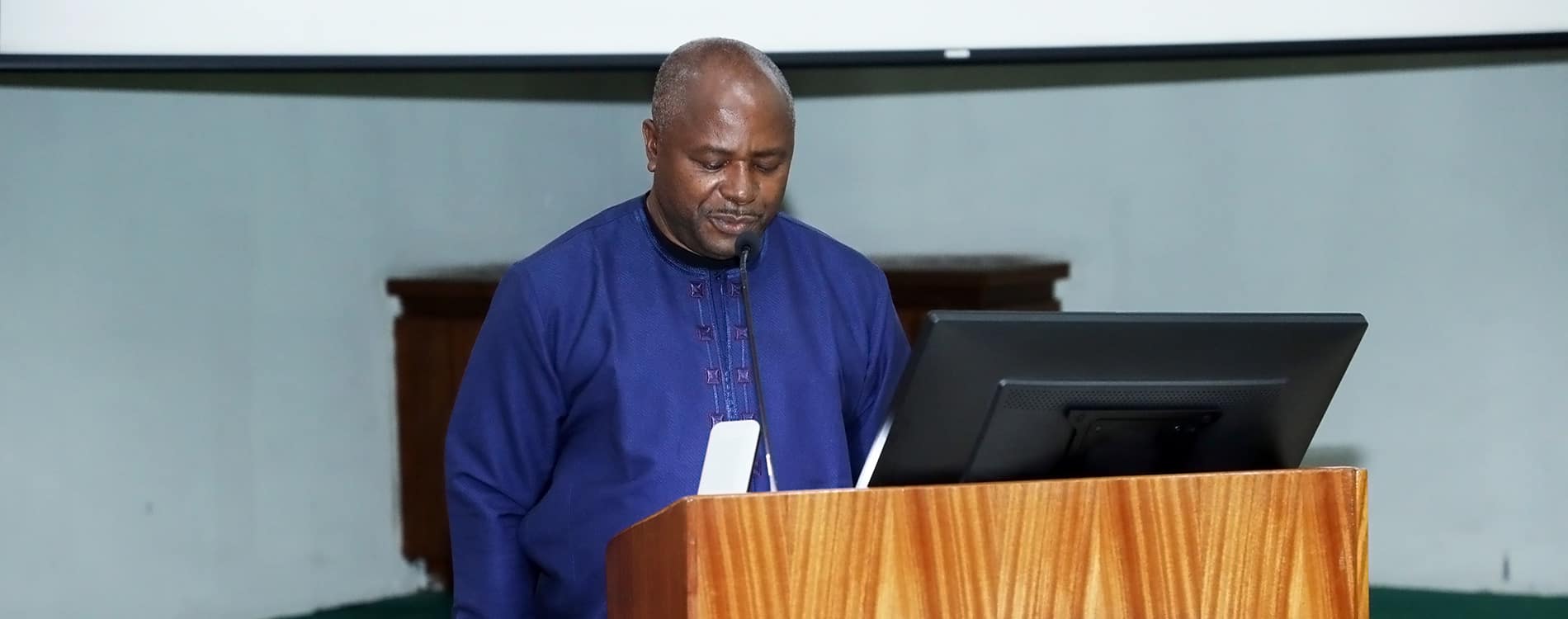 DG Nteranya Sanginga talking about the transition of the BASICS project from phase I to II.