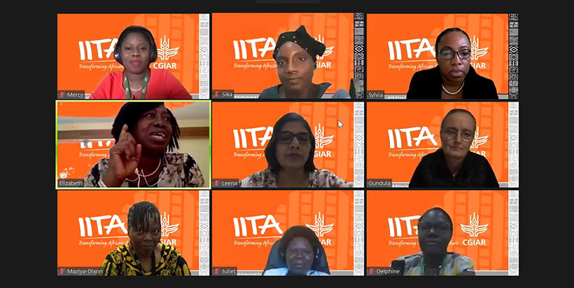 IITA News: 8 - 12 February 2021 (No. 2575) - IITA seeks to build more female scientists and leaders