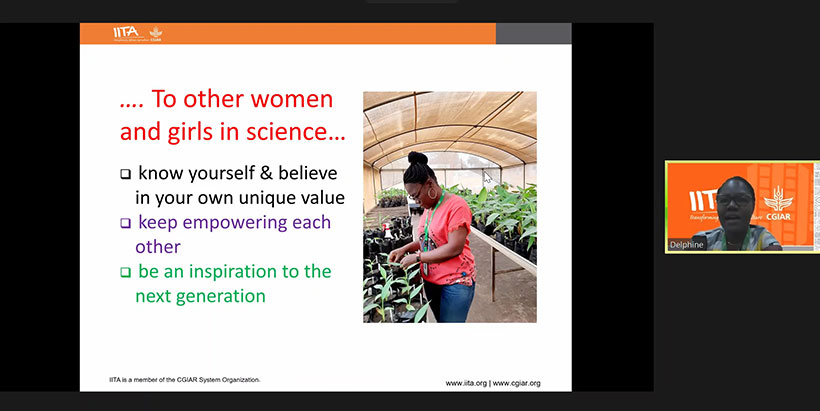 IITA seeks to build more female scientists and leaders