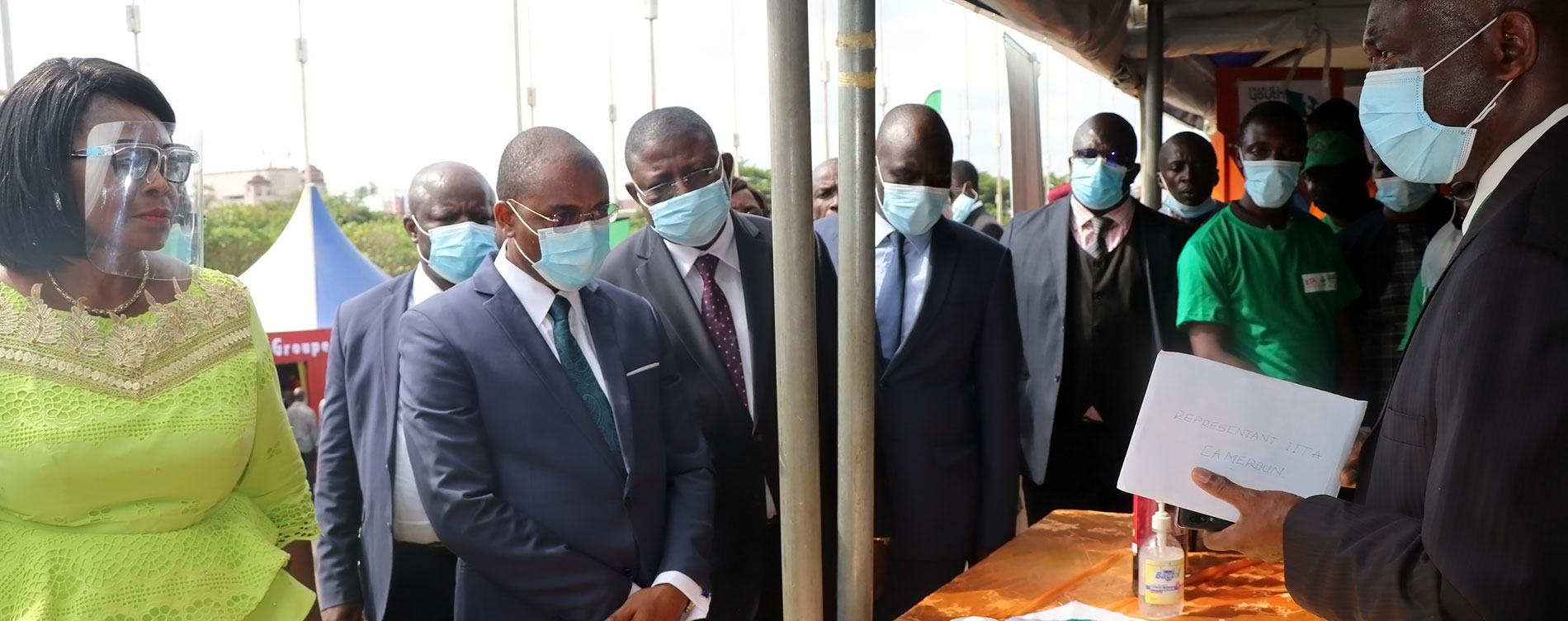 The IITA exhibition attracted about a thousand visitors during SIALY 2021.