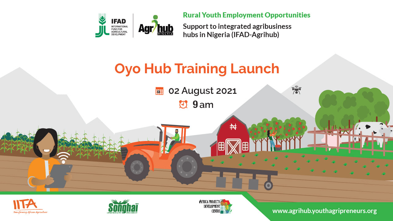 Launching of the Oyo Hub Training (IFADAgrihub) IITA