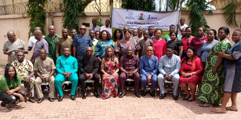 IFAD-funded Zero Hunger project trains 116 Nigerian extension agents on good agronomic practices and data management