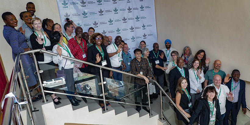 Participants at the CGIAR Genebank Initiative AGM.