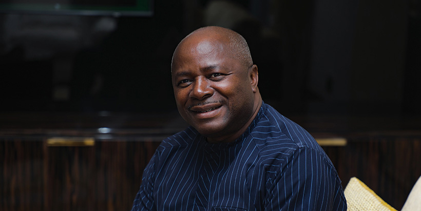 Immediate past IITA Director General, Nteranya Sanginga