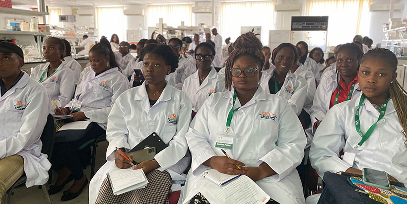  Participants during one of the training sessions