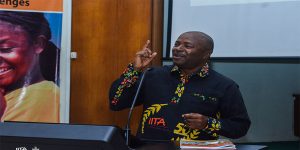 IITA DG Nteranya Sanginga, speaking about the origin of STEP