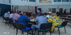 Participants during a workshop breakout session.