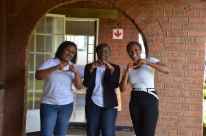 Women staff at IITA Malawi Station.