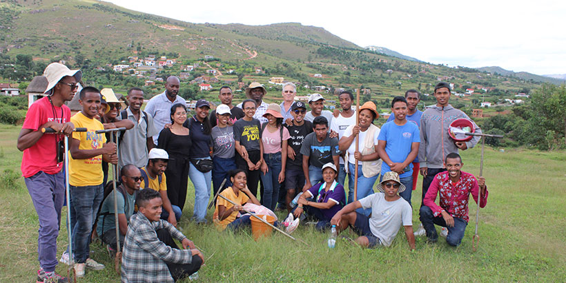 Group photo of the participants and facilitators during the 1st field day.
