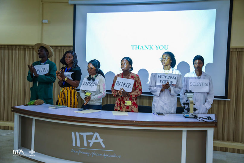 Representation of occupations in agriculture.