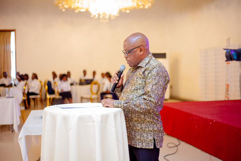 Representative of the Minister for Agriculture delivering opening remarks.