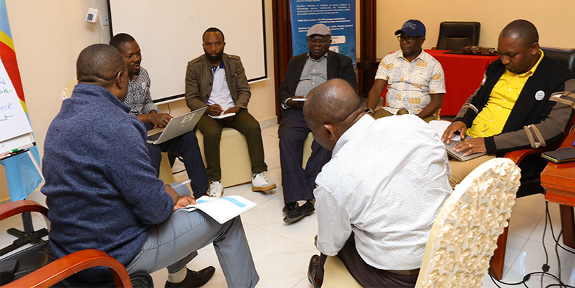 Breakout session on intersection work during the workshop.