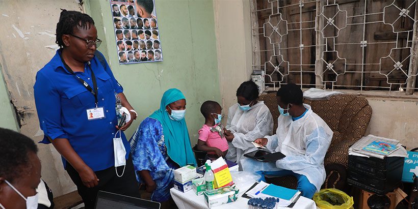 The NFCMS team during the survey.