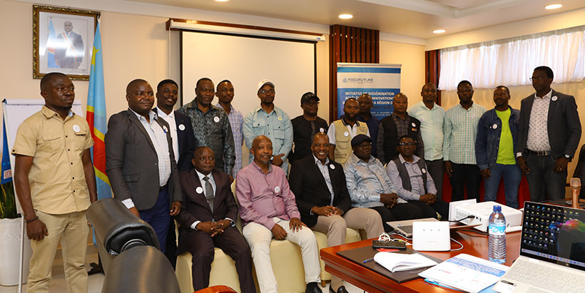 The participants of the two day evaluation workshop in South Kivu.
