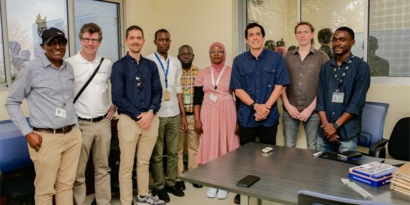 IITA and Biotalys team building on Michael Idu’s presentation on cowpea leaf-spot disease to fine-tune the project activities.