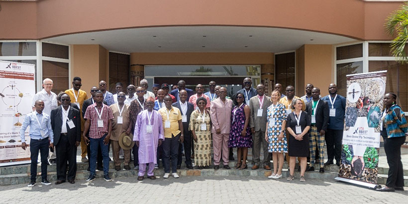 Participants of the IITA BBEST Annual Review meeting in Accra, Ghana.