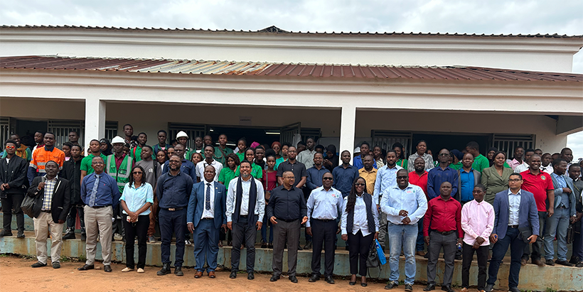 IITA Mozambique team with University of Rovuma team.
