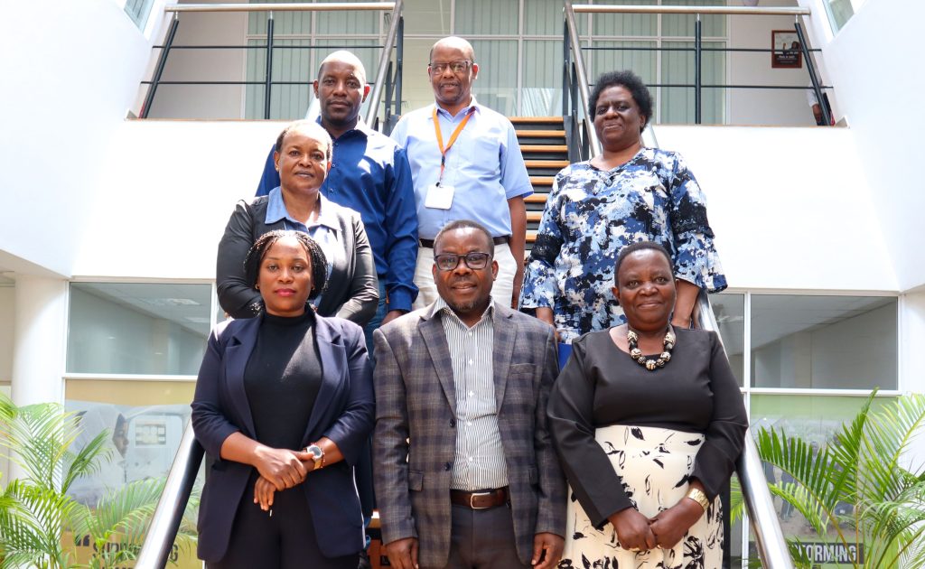 The IITA team with the Tanzania Ministry of Agriculture team.