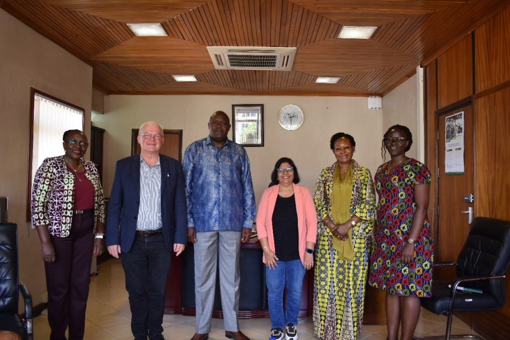 IITA and KALRO team during the visit to the KALRO Director General.