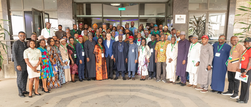 Participants of the Yam Advocacy Summit in Abuja.