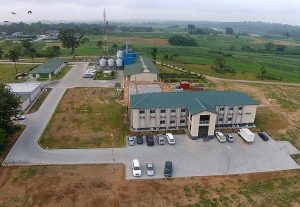 Picture of aerial view of Business Incubation Platform facility